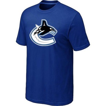 Men's Vancouver Canucks Big & Tall Logo T-Shirt - - Blue