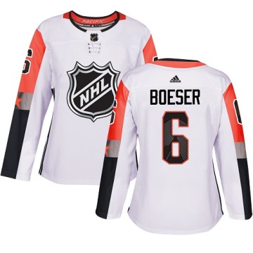 Authentic Adidas Women's Brock Boeser Vancouver Canucks 2018 All-Star Pacific Division Jersey - White