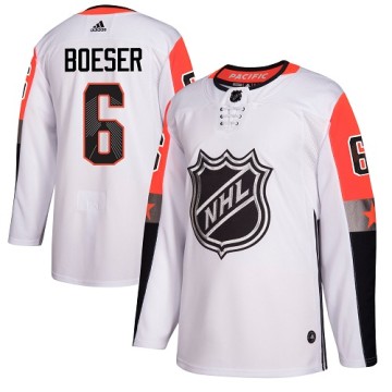 Authentic Adidas Youth Brock Boeser Vancouver Canucks 2018 All-Star Pacific Division Jersey - White
