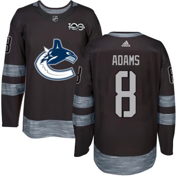 Authentic Youth Greg Adams Vancouver Canucks 1917-2017 100th Anniversary Jersey - Black