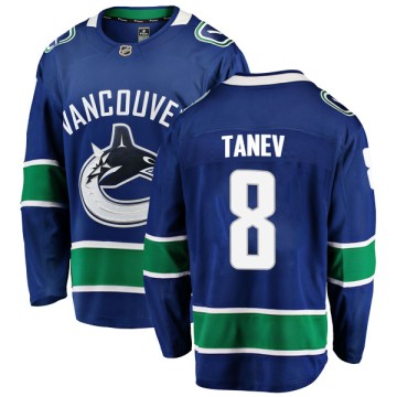 Breakaway Fanatics Branded Men's Chris Tanev Vancouver Canucks Home Jersey - Blue