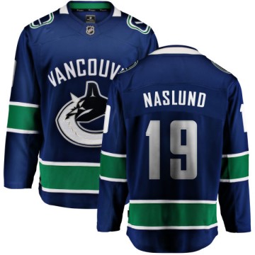 Breakaway Fanatics Branded Men's Markus Naslund Vancouver Canucks Home Jersey - Blue