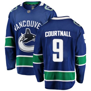 Breakaway Fanatics Branded Men's Russ Courtnall Vancouver Canucks Home Jersey - Blue