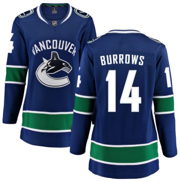 Breakaway Fanatics Branded Women's Alex Burrows Vancouver Canucks Home Jersey - Blue