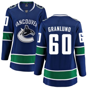 Breakaway Fanatics Branded Women's Markus Granlund Vancouver Canucks Home Jersey - Blue
