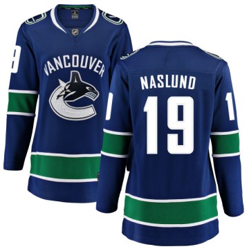 Breakaway Fanatics Branded Women's Markus Naslund Vancouver Canucks Home Jersey - Blue