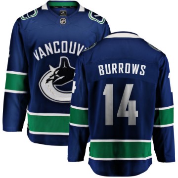 Breakaway Fanatics Branded Youth Alex Burrows Vancouver Canucks Home Jersey - Blue