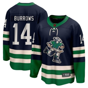 Breakaway Fanatics Branded Youth Alex Burrows Vancouver Canucks Special Edition 2.0 Jersey - Navy