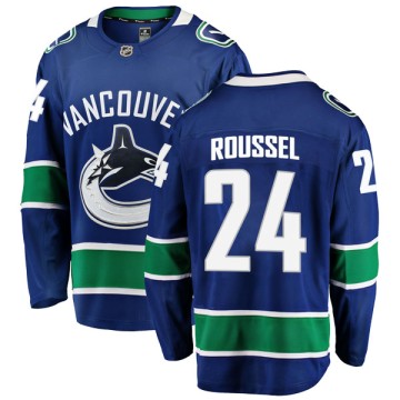 Breakaway Fanatics Branded Youth Antoine Roussel Vancouver Canucks Home Jersey - Blue