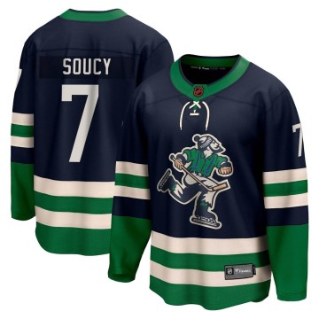 Breakaway Fanatics Branded Youth Carson Soucy Vancouver Canucks Special Edition 2.0 Jersey - Navy