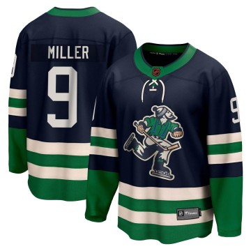 Breakaway Fanatics Branded Youth J.T. Miller Vancouver Canucks Special Edition 2.0 Jersey - Navy