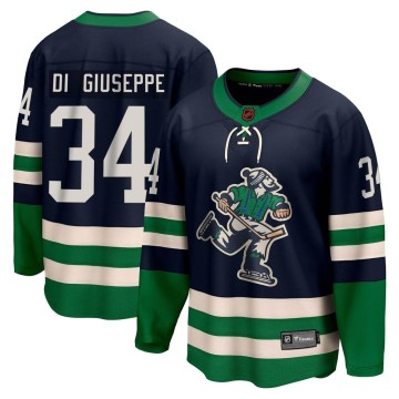 Breakaway Fanatics Branded Youth Phillip Di Giuseppe Vancouver Canucks Special Edition 2.0 Jersey - Navy