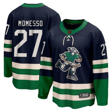 Breakaway Fanatics Branded Youth Sergio Momesso Vancouver Canucks Special Edition 2.0 Jersey - Navy