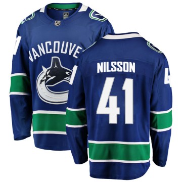 Breakaway Fanatics Branded Youth Tom Nilsson Vancouver Canucks Home Jersey - Blue
